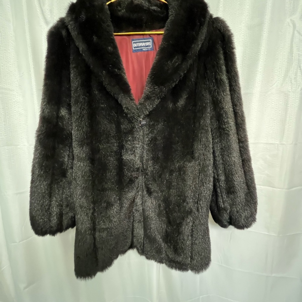 Vintage Outlayers Faux Fur Coat